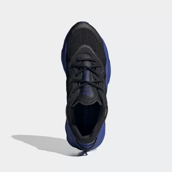 imageadidas Originals Mens Ozweego SneakerCore BlackCore BlackSemi Lucid Blu