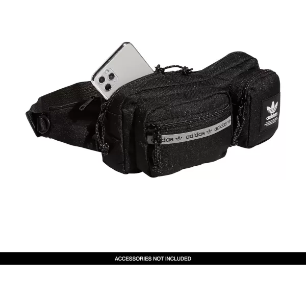 imageadidas Originals Originals Rectangle Crossbody BagBlackWhite