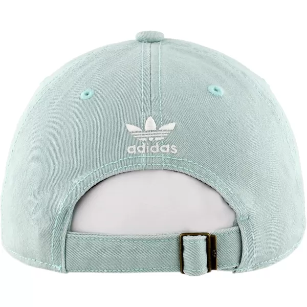 imageadidas Originals Womens Originals Relaxed StrapBack HatAsh GreenWhite