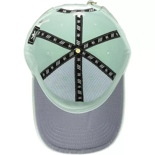 imageadidas Originals Womens Originals Relaxed StrapBack HatAsh GreenWhite