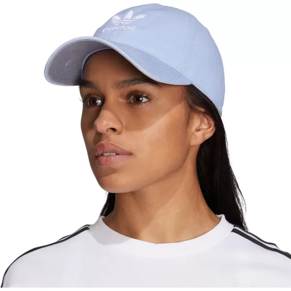 imageadidas Originals Womens Originals Relaxed StrapBack HatBlue DawnWhite