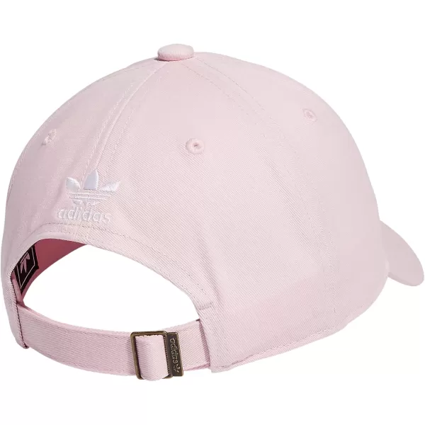 imageadidas Originals Womens Originals Relaxed StrapBack HatClear PinkWhite