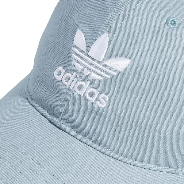 imageadidas Originals Womens Originals Relaxed StrapBack HatMagic GreyWhite