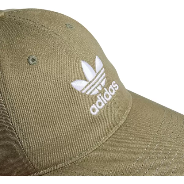 imageadidas Originals Womens Originals Relaxed StrapBack HatOrbit GreenWhite