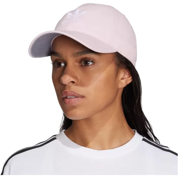 imageadidas Originals Womens Originals Relaxed StrapBack HatTrue PinkWhite 2