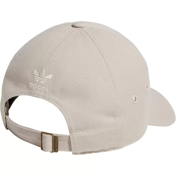 imageadidas Originals Womens Originals Relaxed StrapBack HatWonder BeigeWonder White