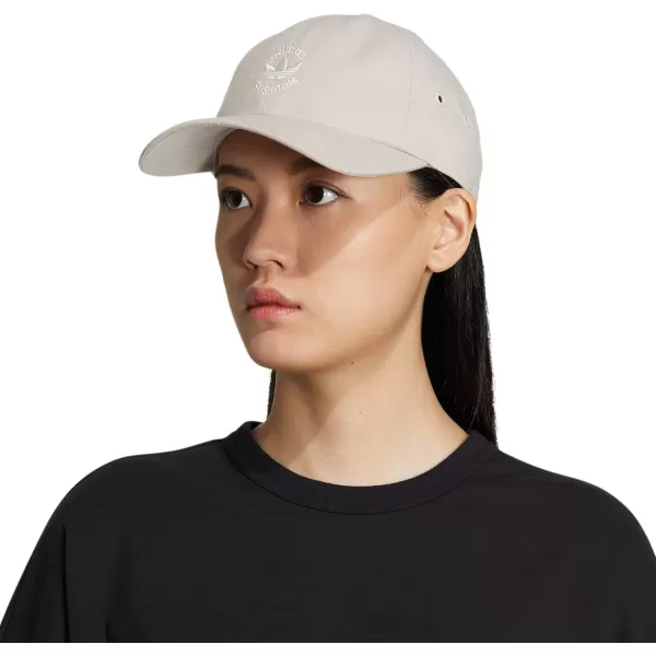 imageadidas Originals Womens Originals Relaxed StrapBack HatWonder BeigeWonder White