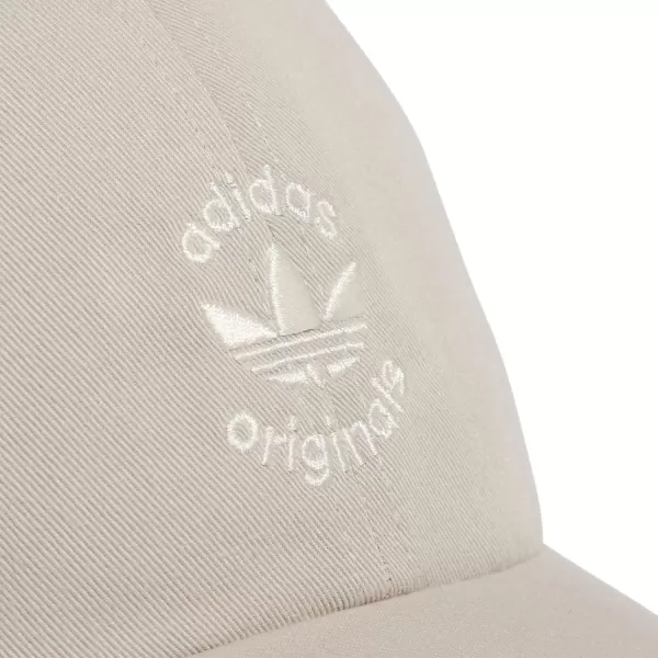 imageadidas Originals Womens Originals Relaxed StrapBack HatWonder BeigeWonder White