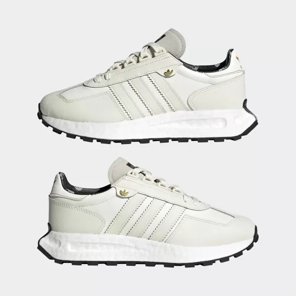 imageadidas Originals Womens Retropy E5 ShoeOff WhiteOff WhiteGold Metallic