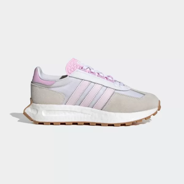 imageadidas Originals Womens Retropy E5 ShoeWhiteAlmost PinkBliss Lilac