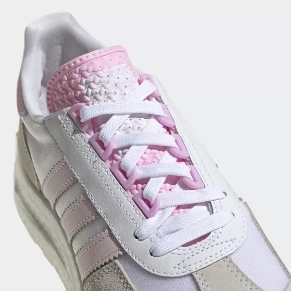 imageadidas Originals Womens Retropy E5 ShoeWhiteAlmost PinkBliss Lilac