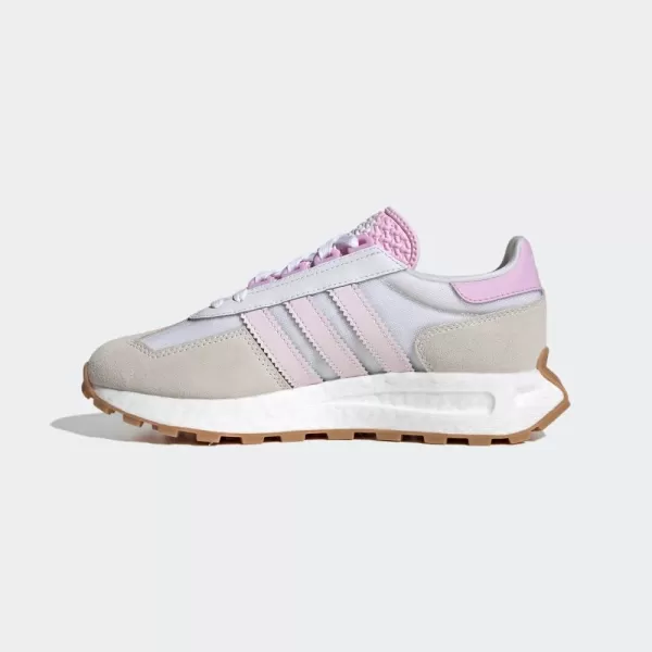 imageadidas Originals Womens Retropy E5 ShoeWhiteAlmost PinkBliss Lilac