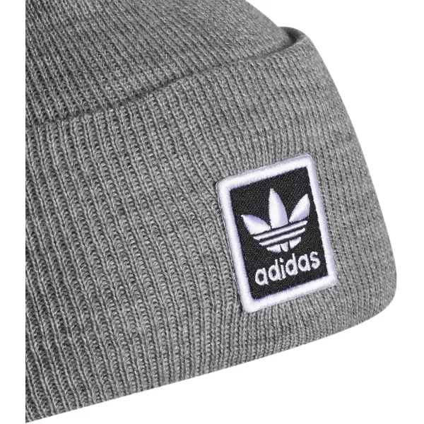 imageadidas UnisexAdult Tall Utility Cuff BeanieHeather Grey