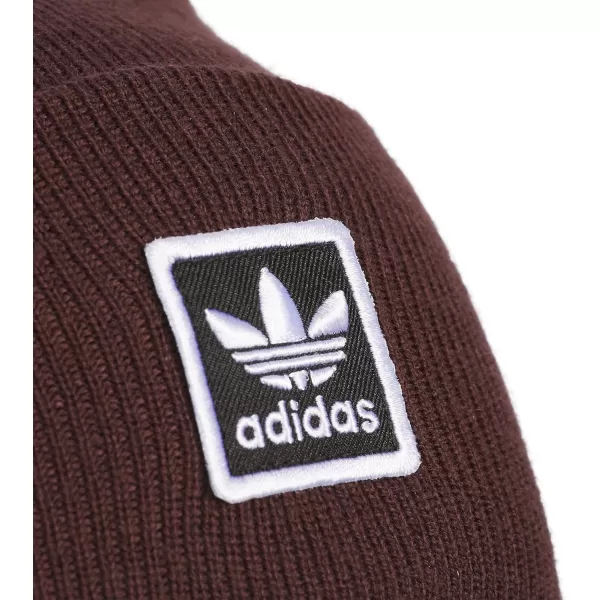 imageadidas UnisexAdult Tall Utility Cuff BeanieShadow Brown