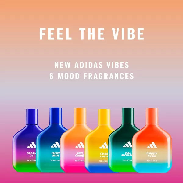 imageadidas Vibes Spark Up Eau de Parfum For All 16 fl ozAmber Floral