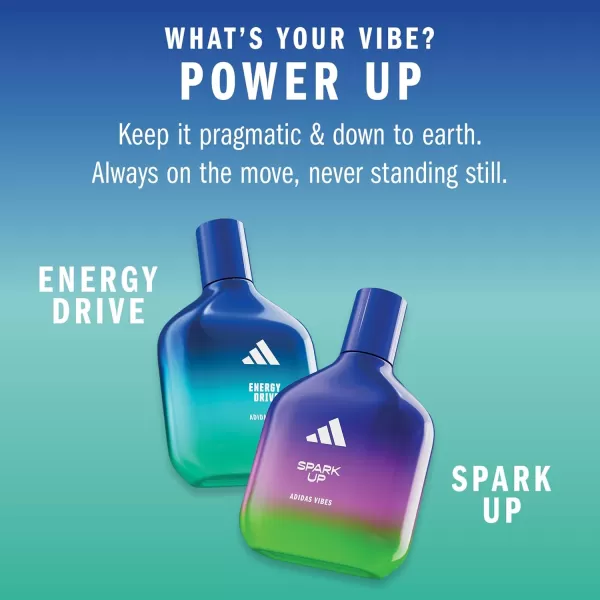 imageadidas Vibes Spark Up Eau de Parfum For All 16 fl ozAromatic Fougere