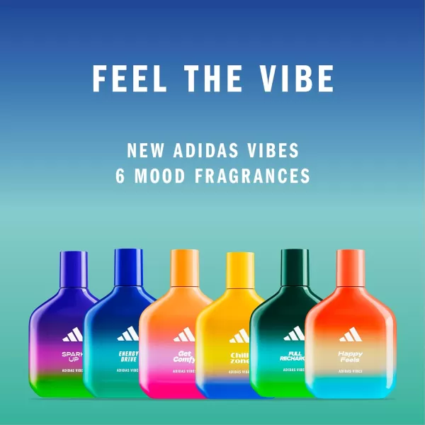 imageadidas Vibes Spark Up Eau de Parfum For All 16 fl ozAromatic Fougere