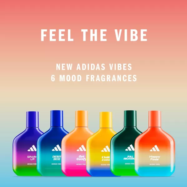 imageadidas Vibes Spark Up Eau de Parfum For All 16 fl ozFloral