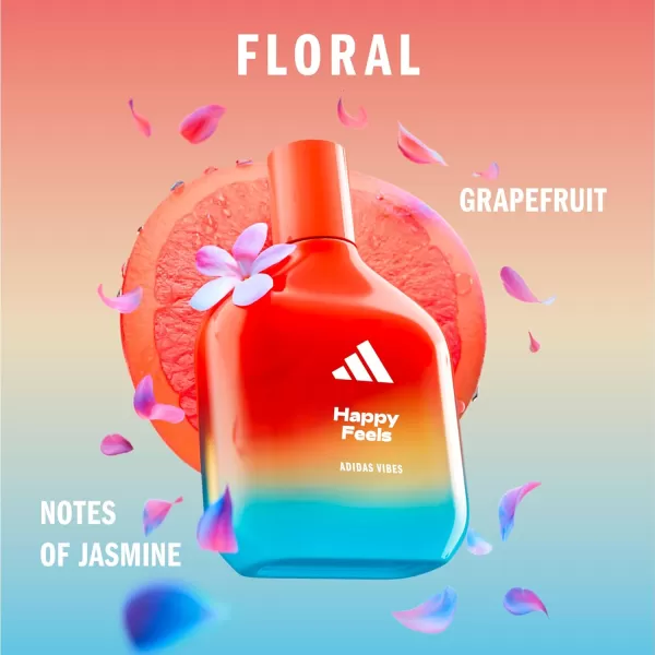 imageadidas Vibes Spark Up Eau de Parfum For All 16 fl ozFloral