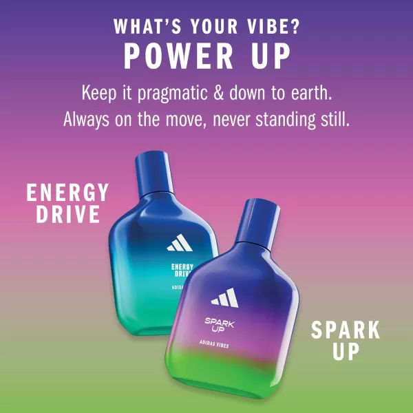 imageadidas Vibes Spark Up Eau de Parfum For All 16 fl ozFloral Fruity