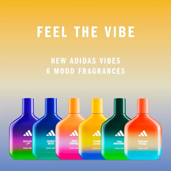 imageadidas Vibes Spark Up Eau de Parfum For All 16 fl ozFougere Ambery