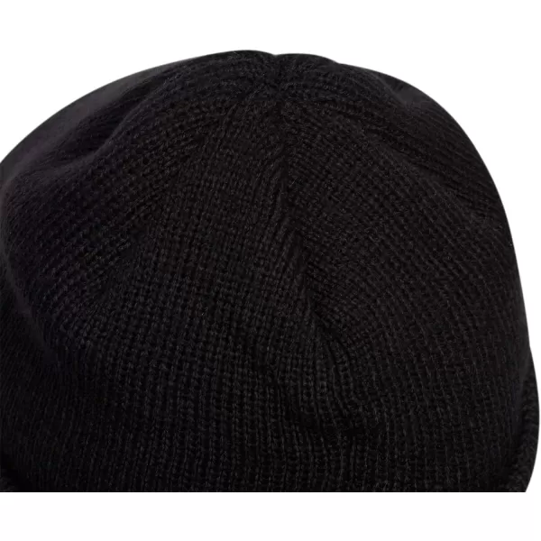 imageadidas Womens Trefoil BeanieBlackWhite 2