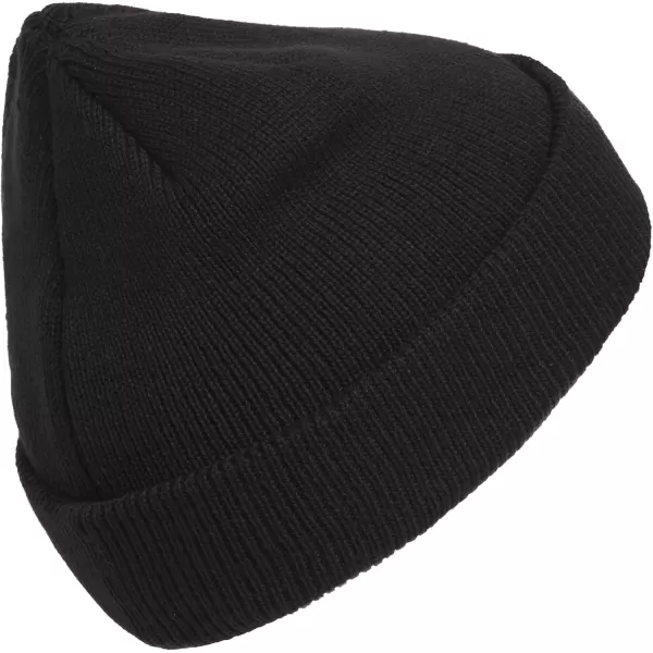 imageadidas Womens Trefoil BeanieBlackWhite 23