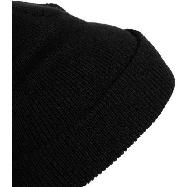 imageadidas Womens Trefoil BeanieBlackWhite 3