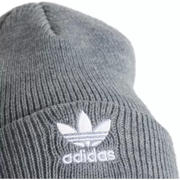 imageadidas Womens Trefoil BeanieHeather Grey