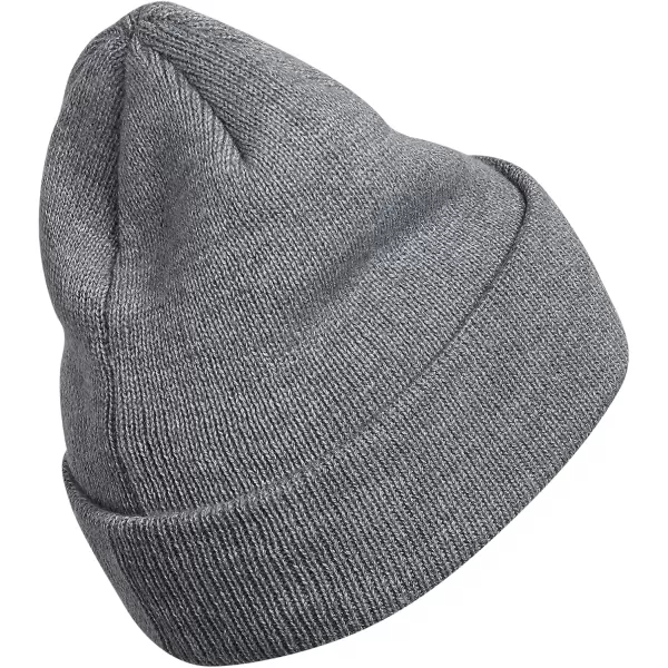 imageadidas Womens Trefoil BeanieHeather GreyWhite 2