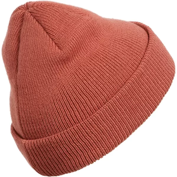 imageadidas Womens Trefoil BeanieMagic Earth RedWhite