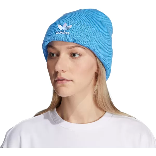 imageadidas Womens Trefoil BeaniePulse BlueWhite