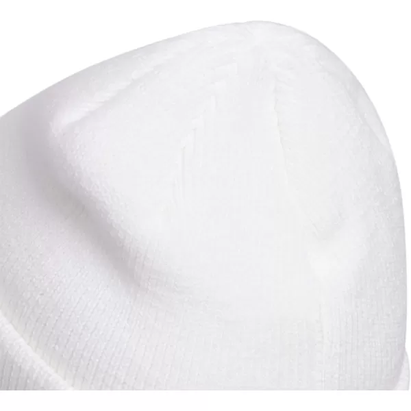 imageadidas Womens Trefoil BeanieWhiteBlack 2