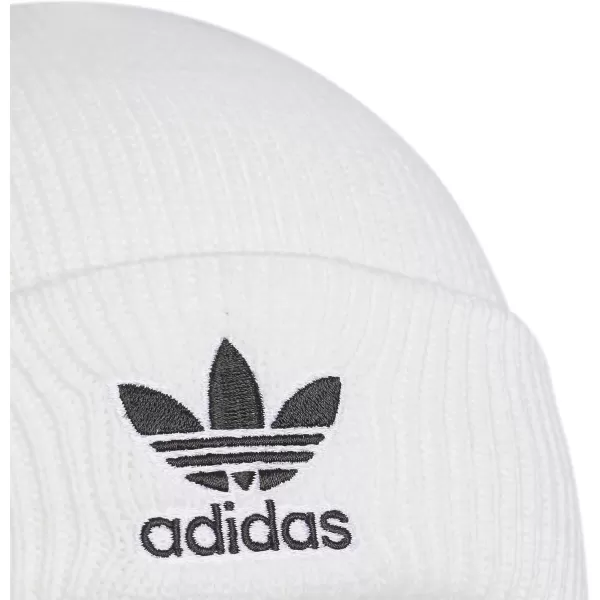 imageadidas Womens Trefoil BeanieWhiteBlack 23