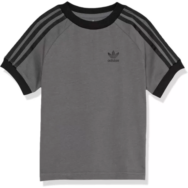 imageadidas Originals Boys Adicolor 3Stripes TShirtGrey