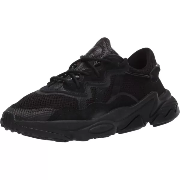 imageadidas Originals Mens Ozweego SneakerBlackBlackTrace Grey Metallic