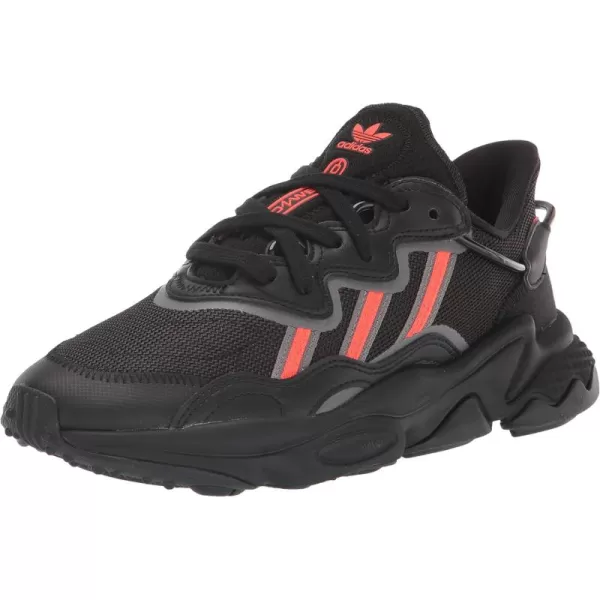 imageadidas Originals Mens Ozweego SneakerBlackSolar RedGrey