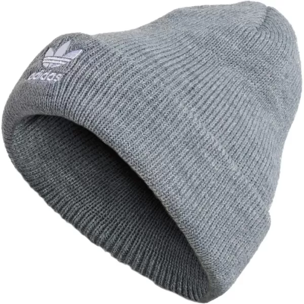 imageadidas Womens Trefoil BeanieHeather Grey