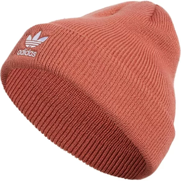 imageadidas Womens Trefoil BeanieMagic Earth RedWhite