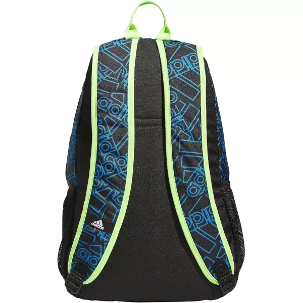 imageFoundation 6 BackpackOutline Bos Toss Pulse BlueBlackLucid Lemon Yellow