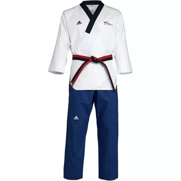 imageadidas Adi Poomsae WT Approved Taekwondo Uniform for Men and Women  Female 190 5