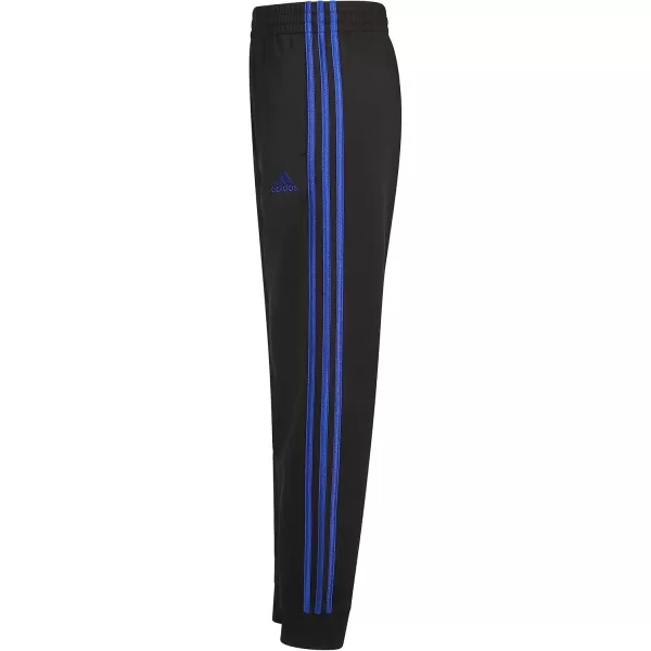 imageadidas Boys Iconic Tricot Jogger Pants with DrawcordBlack With Blue