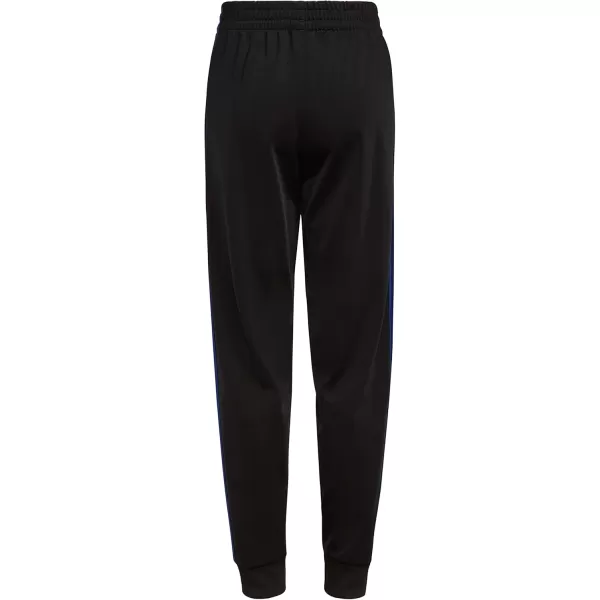 imageadidas Boys Iconic Tricot Jogger Pants with DrawcordBlack With Collegiate Royal