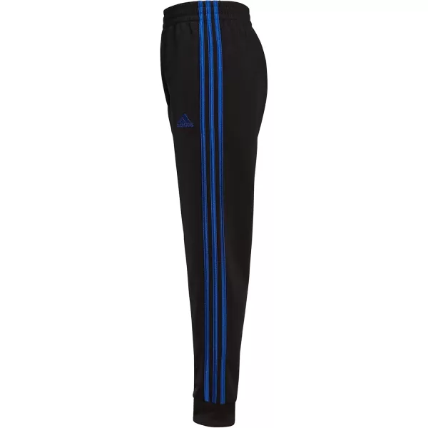 imageadidas Boys Iconic Tricot Jogger Pants with DrawcordBlack With Collegiate Royal