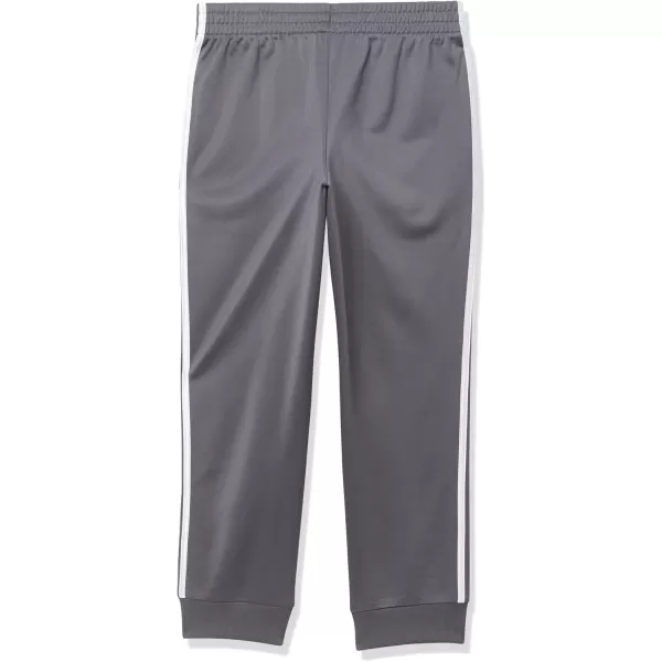 imageadidas Boys Iconic Tricot Jogger Pants with DrawcordDark Grey Five