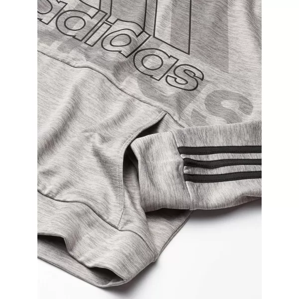 imageadidas Boys Little Kid Statemnt Bos Hooded PlovrStatement Bos Medium Grey