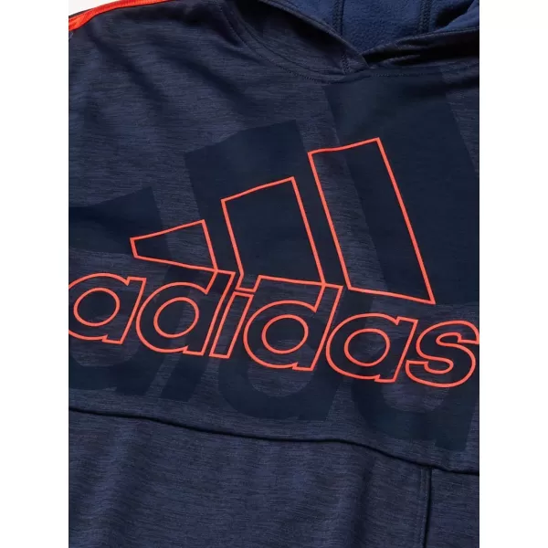 imageadidas Boys Little Kid Statemnt Bos Hooded PlovrStatement Bos Navy Blue