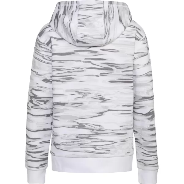 imageadidas Boys Long Sleeve Camo Print HoodieWhite New