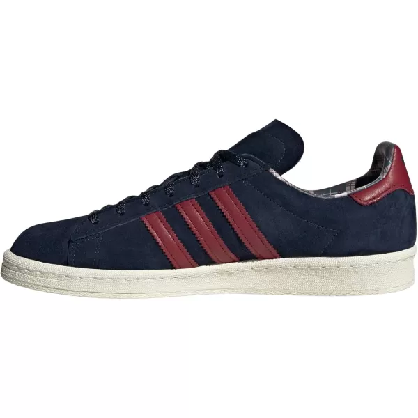 imageadidas Campus 80s Mens Sneakers Navy Collegiate Burgundy 65 US