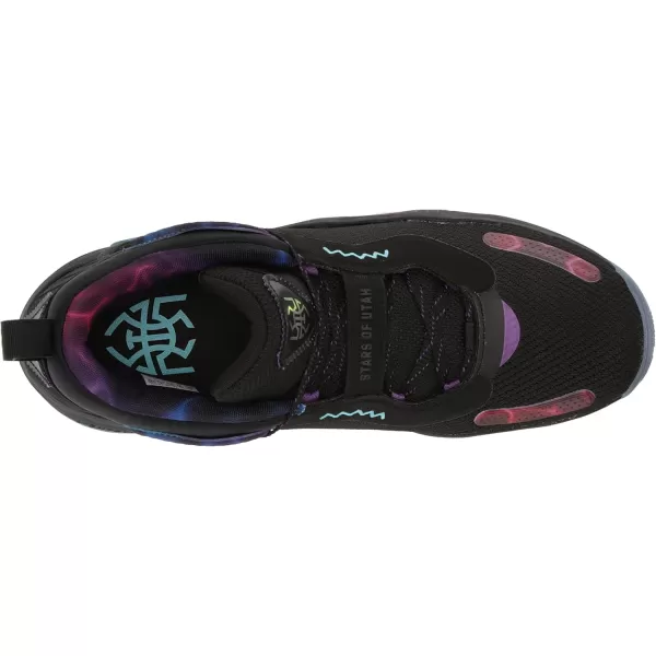 imageadidas Dropset Mens Trainer ShoesBlackBright CyanPurple